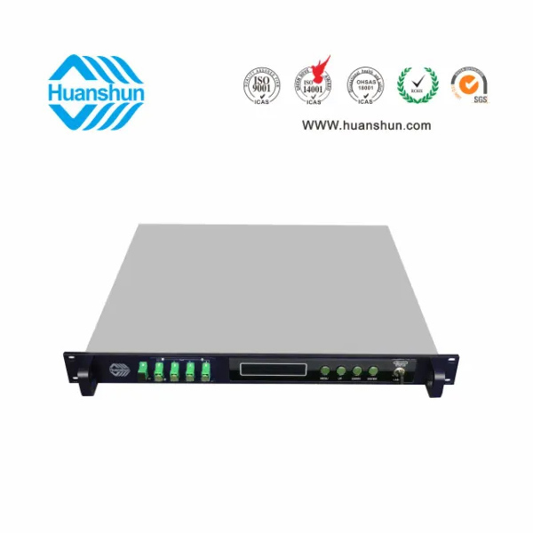 大功率光纤放大器（4路输出 1U机箱)