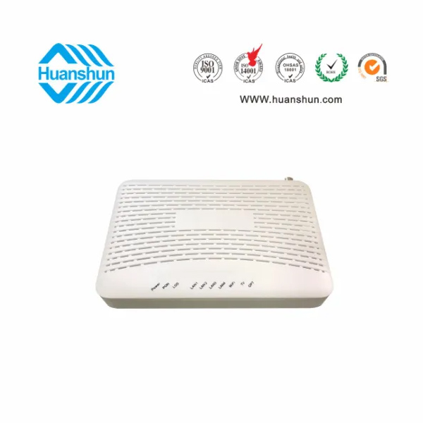 HSOS21176GNW FTTH 终端（XPON ONU WIFI，CATV） （GE+3FE+2*2WIFI+CATV NE)