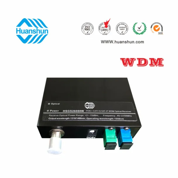 WDM型CATV&卫星中频光接收机